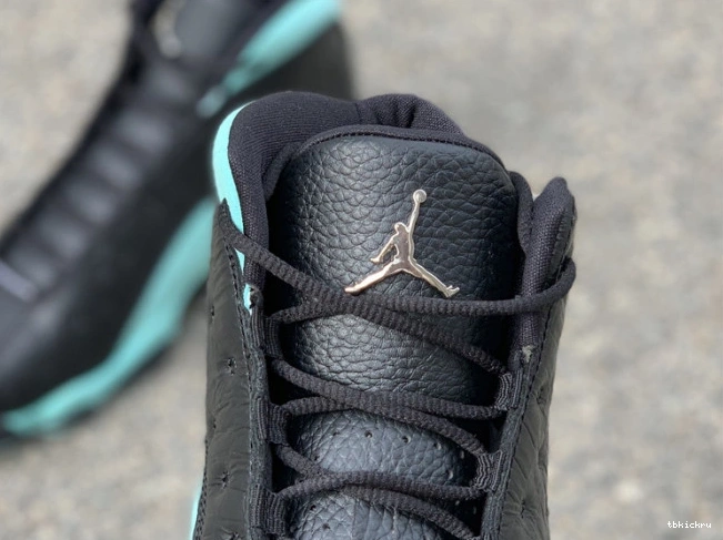 Cheap TBkick 13 Black Retro Air Island Jordan Green 414571-030 0813